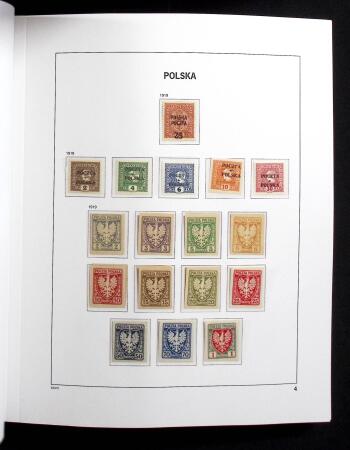 1919-2020 Overcomplete collection of Poland in 9 Davo