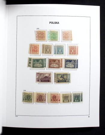 1919-2020 Overcomplete collection of Poland in 9 Davo