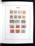 1919-2020 Overcomplete collection of Poland in 9 Davo