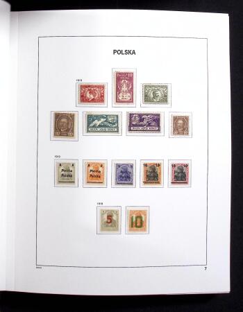 1919-2020 Overcomplete collection of Poland in 9 Davo