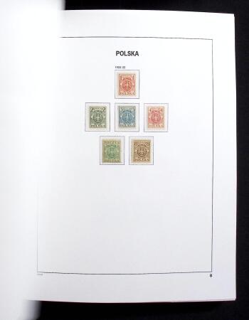 1919-2020 Overcomplete collection of Poland in 9 Davo