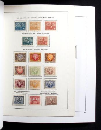 1919-2020 Overcomplete collection of Poland in 9 Davo