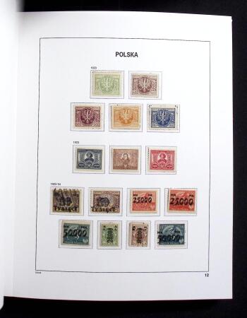 1919-2020 Overcomplete collection of Poland in 9 Davo
