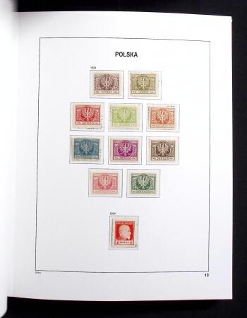 1919-2020 Overcomplete collection of Poland in 9 Davo