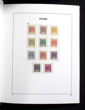 1919-2020 Overcomplete collection of Poland in 9 Davo