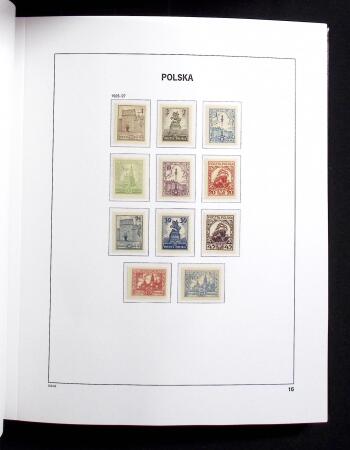 1919-2020 Overcomplete collection of Poland in 9 Davo