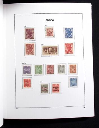 1919-2020 Overcomplete collection of Poland in 9 Davo
