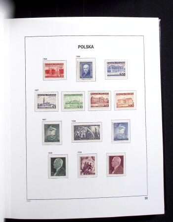 1919-2020 Overcomplete collection of Poland in 9 Davo
