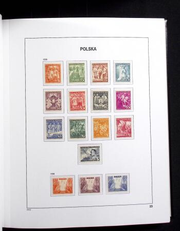 1919-2020 Overcomplete collection of Poland in 9 Davo