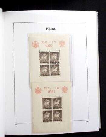 1919-2020 Overcomplete collection of Poland in 9 Davo