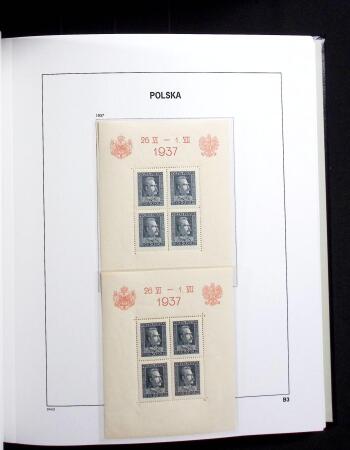 1919-2020 Overcomplete collection of Poland in 9 Davo
