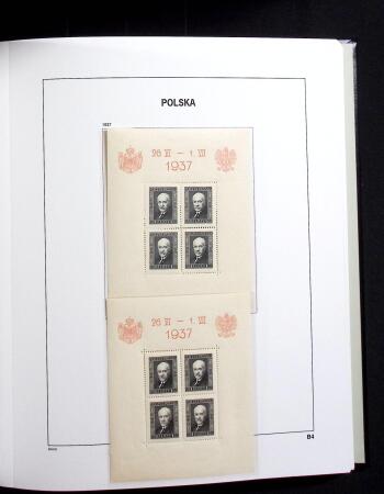1919-2020 Overcomplete collection of Poland in 9 Davo