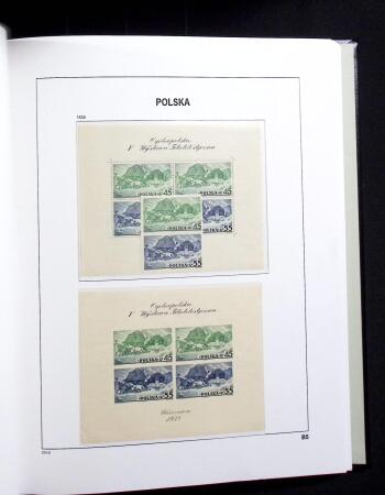 1919-2020 Overcomplete collection of Poland in 9 Davo