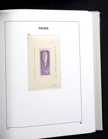 1919-2020 Overcomplete collection of Poland in 9 Davo