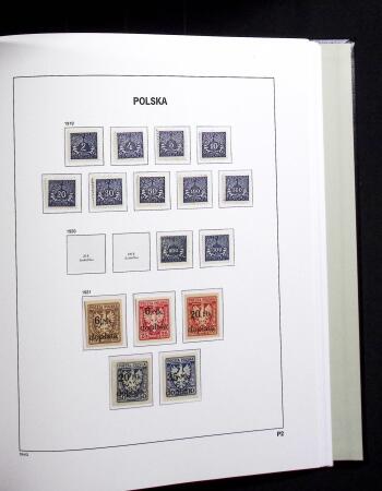 1919-2020 Overcomplete collection of Poland in 9 Davo