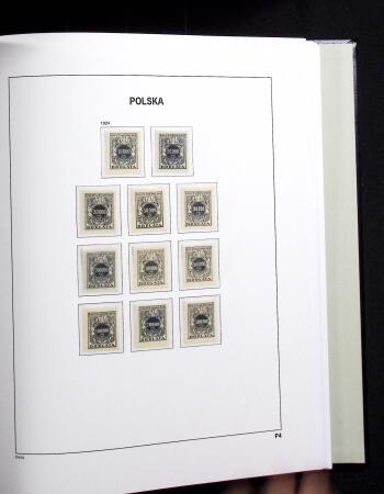 1919-2020 Overcomplete collection of Poland in 9 Davo