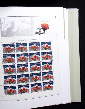 1919-2020 Overcomplete collection of Poland in 9 Davo