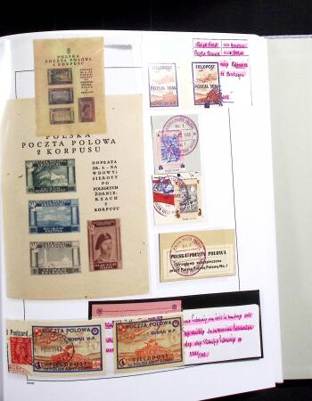 1919-2020 Overcomplete collection of Poland in 9 Davo