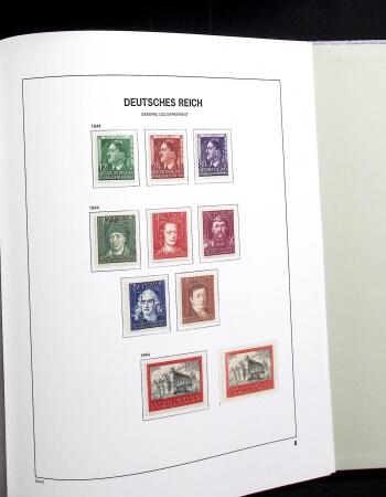 1919-2020 Overcomplete collection of Poland in 9 Davo