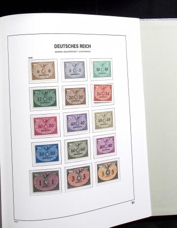 1919-2020 Overcomplete collection of Poland in 9 Davo