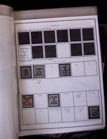 1900-1920 Attractive study on GERMANIA incl. Booklet