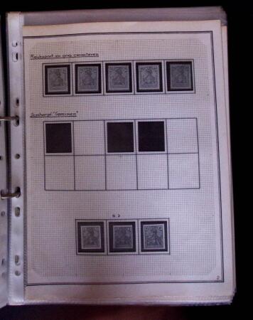 1900-1920 Attractive study on GERMANIA incl. Booklet