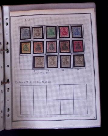 1900-1920 Attractive study on GERMANIA incl. Booklet