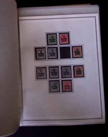 1900-1920 Attractive study on GERMANIA incl. Booklet