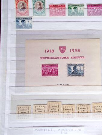BALTIC STATES 1899-1944 Fabulous mint & used collection