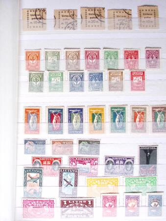 BALTIC STATES 1899-1944 Fabulous mint & used collection