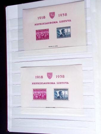 BALTIC STATES 1899-1944 Fabulous mint & used collection
