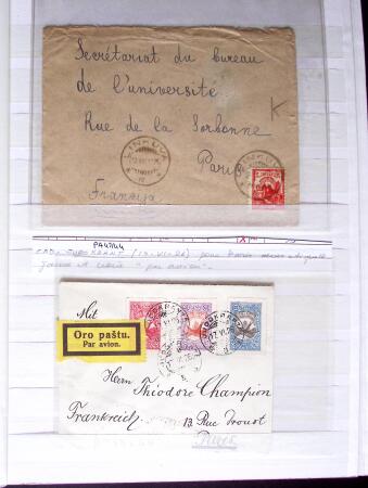 BALTIC STATES 1899-1944 Fabulous mint & used collection