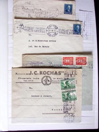 BALTIC STATES 1899-1944 Fabulous mint & used collection