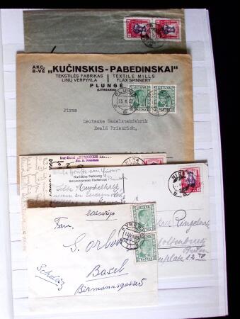 BALTIC STATES 1899-1944 Fabulous mint & used collection