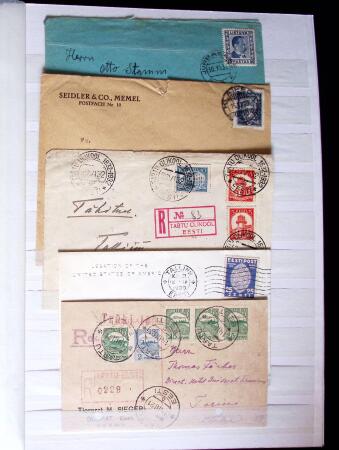 BALTIC STATES 1899-1944 Fabulous mint & used collection