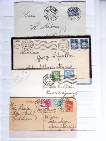 BALTIC STATES 1899-1944 Fabulous mint & used collection
