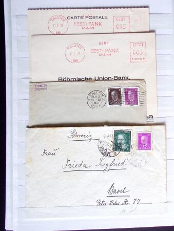 BALTIC STATES 1899-1944 Fabulous mint & used collection