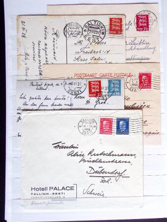 BALTIC STATES 1899-1944 Fabulous mint & used collection