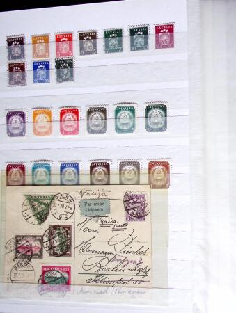 BALTIC STATES 1899-1944 Fabulous mint & used collection