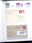 1900-59 Collection de neufs et oblitérés en 4 classeurs,