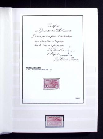 1900-59 Collection de neufs et oblitérés en 4 classeurs,