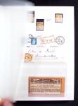 1900-59 Collection de neufs et oblitérés en 4 classeurs,