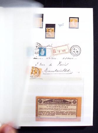 1900-59 Collection de neufs et oblitérés en 4 classeurs,