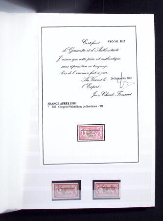 1900-59 Collection de neufs et oblitérés en 4 classeurs,