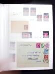 1900-59 Collection de neufs et oblitérés en 4 classeurs,