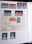 1900-59 Collection de neufs et oblitérés en 4 classeurs,
