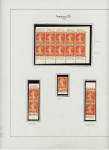N°194 40c. vermillon type Semeuse, étude de 25 timbres,