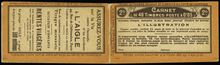 N°152-C2 série 11-B, "L'illustration", neuf sans