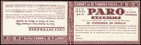 N°257-C14a, "Paro" neuf sans trace de charnière,