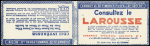 N°272-C12 série 213A, "Larouse Consultez" neuf sans
